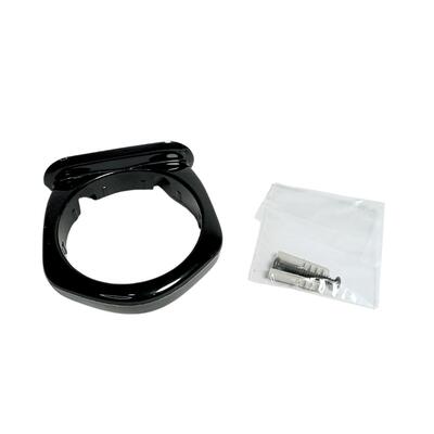 Soporte de pared para secador de pelo con 8 cm de diámetro